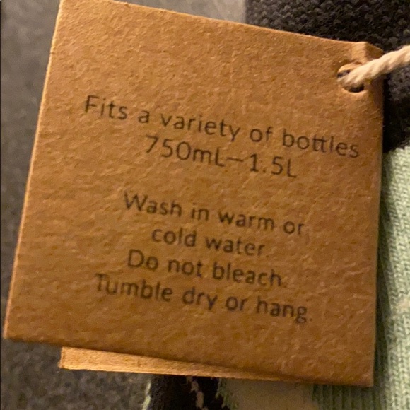 3/$15 NEW wine bottle sock shh there’s wine here - Picture 7 of 7